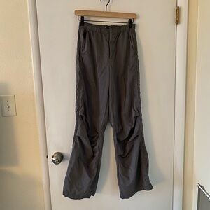 Zara Gray Baggy Wide Leg Pants Streetstyle 90s Y2K Slouchy Relaxed Fit size XS